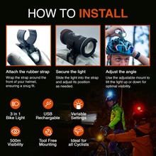 Bike Helmet Light - light only