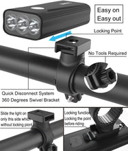 2400 LUMEN FRONT & REAR LIGHT SET/USB POWERBANK